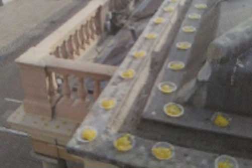 Cacitos antipalomas para edificios y repisas